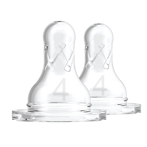 Narrow Neck Level 4 Teats 2Pk